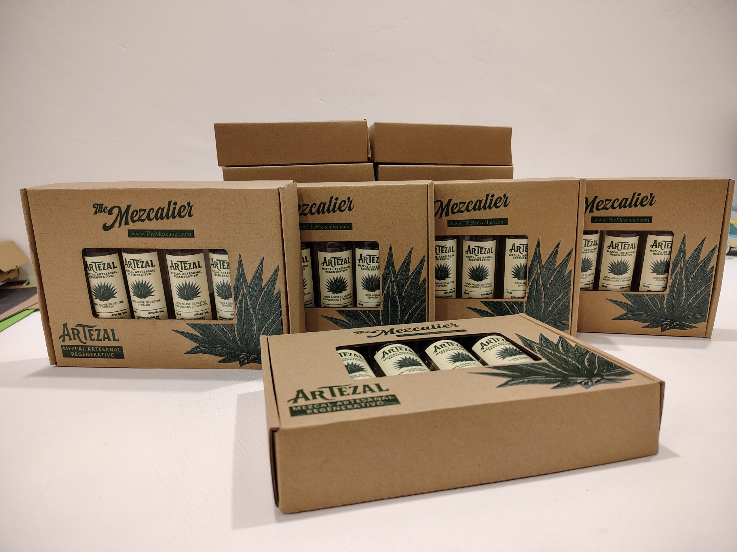Kit de Regalo Promocional 4 Mezcales – Experiencia de Cata de Mezcal Artesanal - Imagen 4