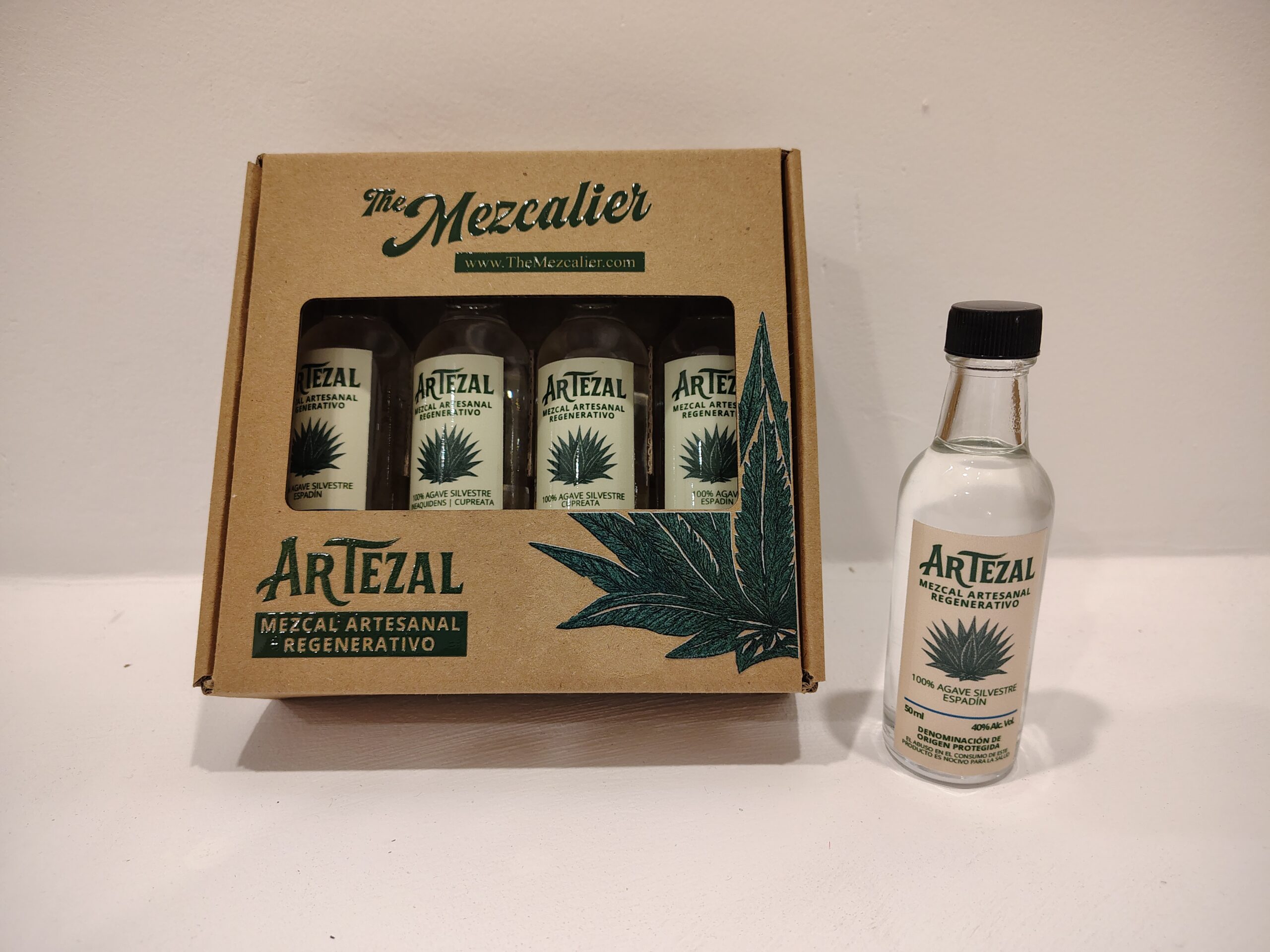 Kit de Regalo Promocional 4 Mezcales – Experiencia de Cata de Mezcal Artesanal - Imagen 3