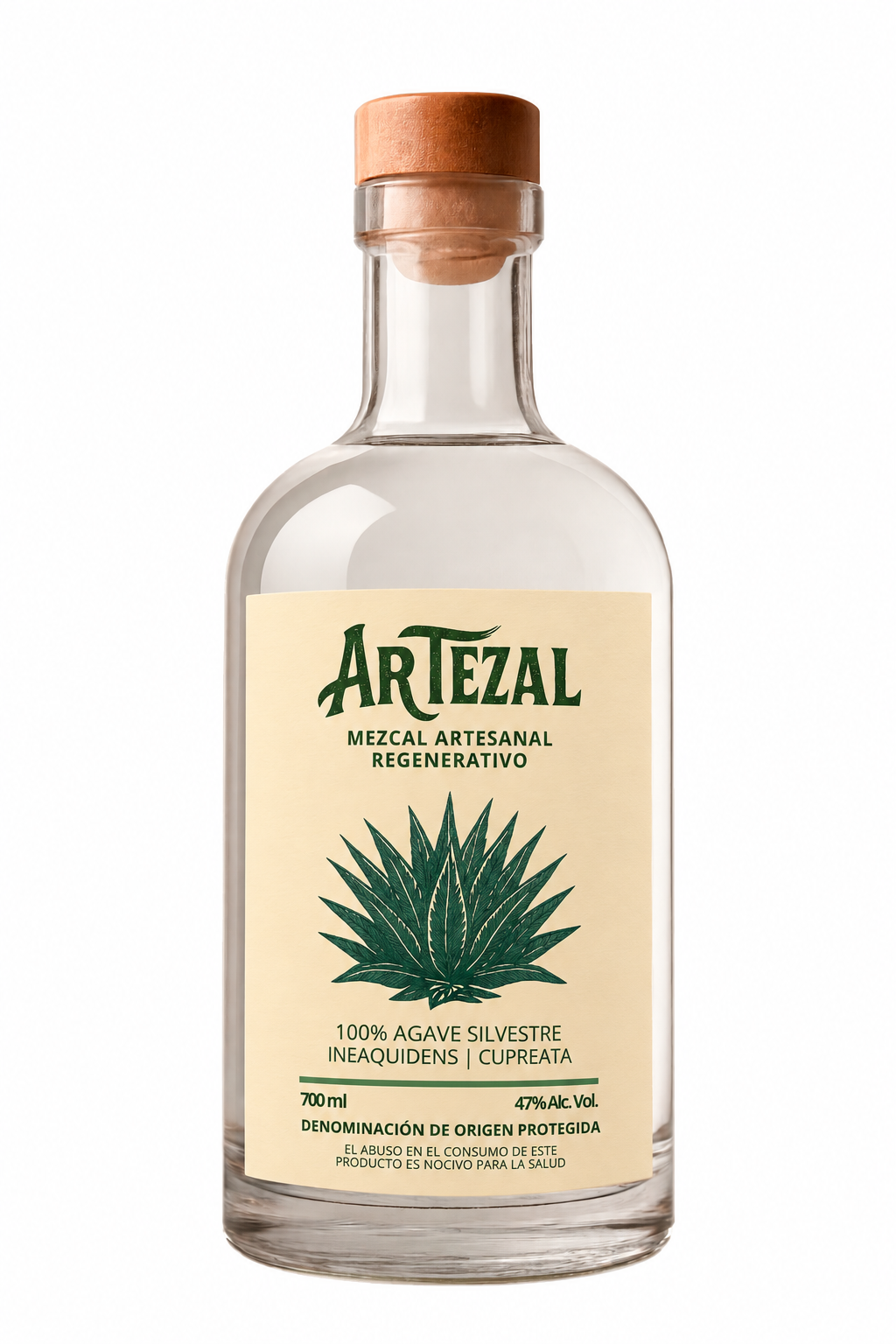 Mezcal Artezal Ineaquidens-Cupreata · Botella de 700 ml